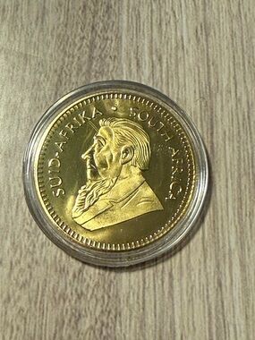 South Africa Gold Krugerrand Style Collectible Coin